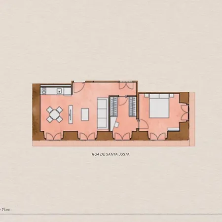 Ando Living - Santa Justa 79 House Lisboa